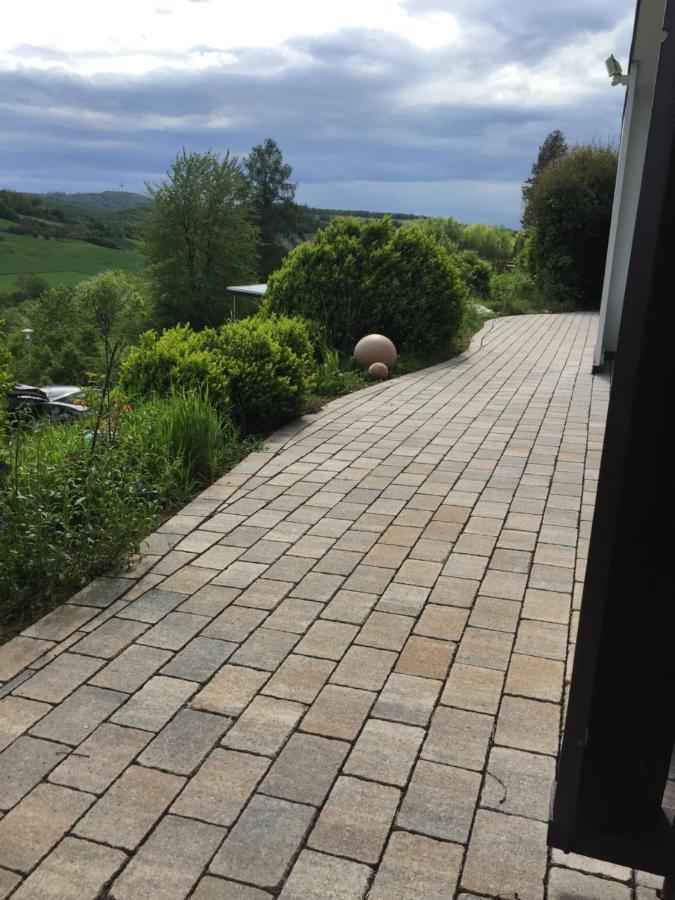 Idyllisch Wohnen im Weserbergland Polle Exterior foto