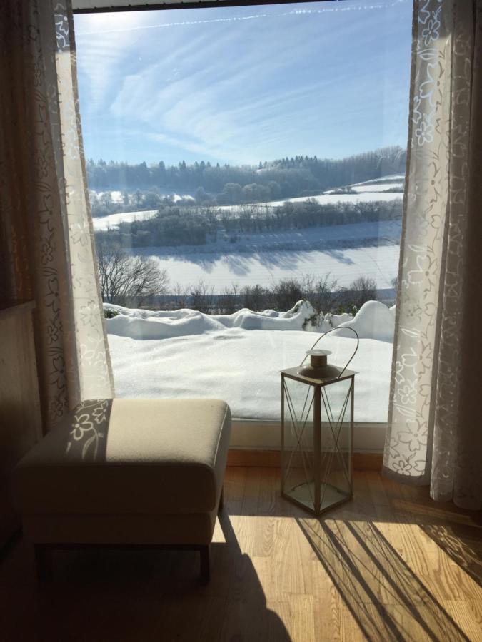 Idyllisch Wohnen im Weserbergland Polle Exterior foto